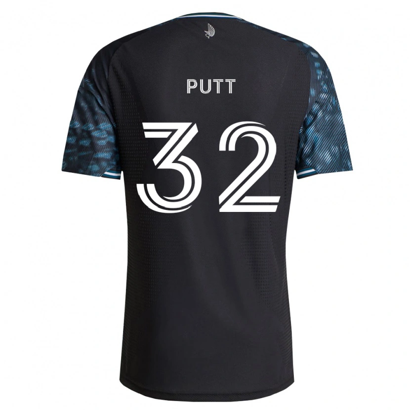Danxen Kinder Troy Putt #32 Schwarz Weiß Heimtrikot Trikot 2026/27 T-Shirt