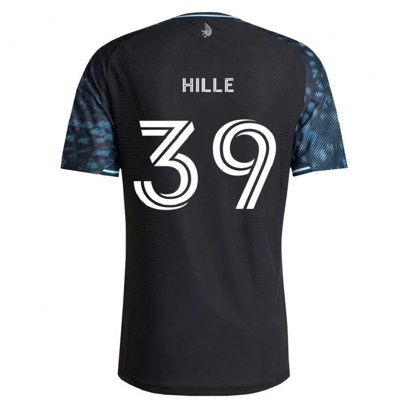 Danxen Kinder Luke Hille #39 Schwarz Weiß Heimtrikot Trikot 2026/27 T-Shirt