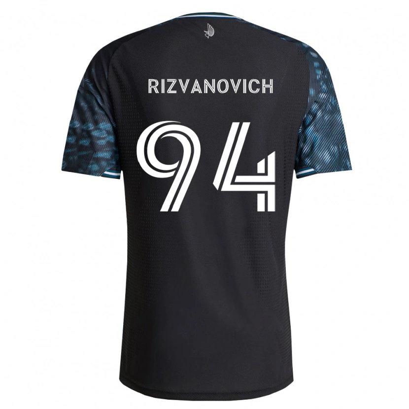 Danxen Kinder Kayne Rizvanovich #94 Schwarz Weiß Heimtrikot Trikot 2026/27 T-Shirt