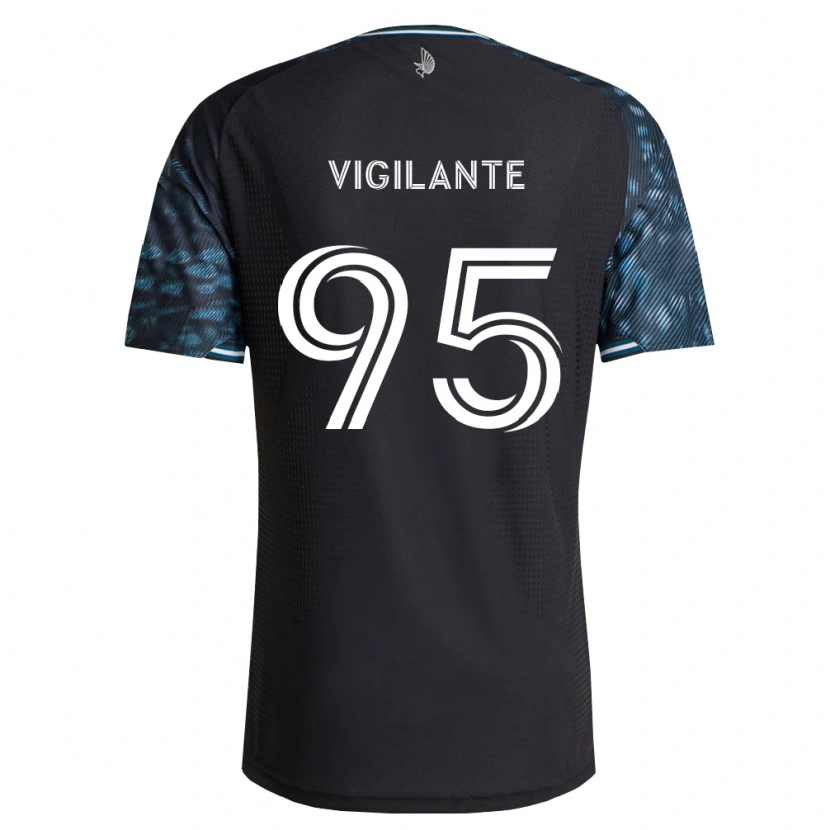 Danxen Kinder Sam Vigilante #95 Schwarz Weiß Heimtrikot Trikot 2026/27 T-Shirt