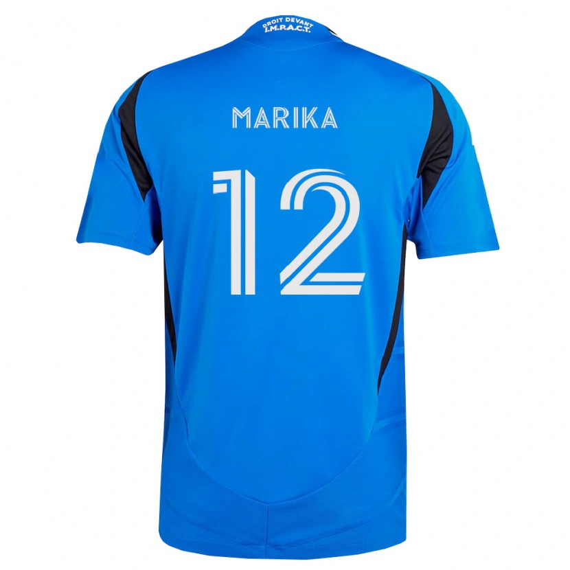Danxen Kinder Martineau Marika #12 Blau Weiß Schwarz Heimtrikot Trikot 2026/27 T-Shirt