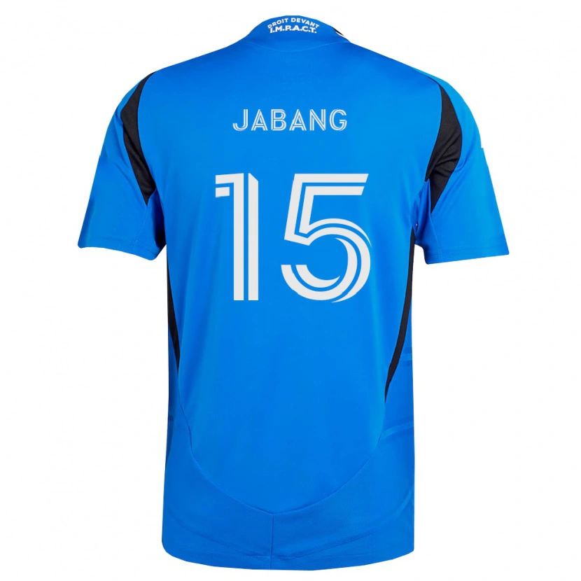 Danxen Kinder Ousman Jabang #15 Blau Weiß Schwarz Heimtrikot Trikot 2026/27 T-Shirt