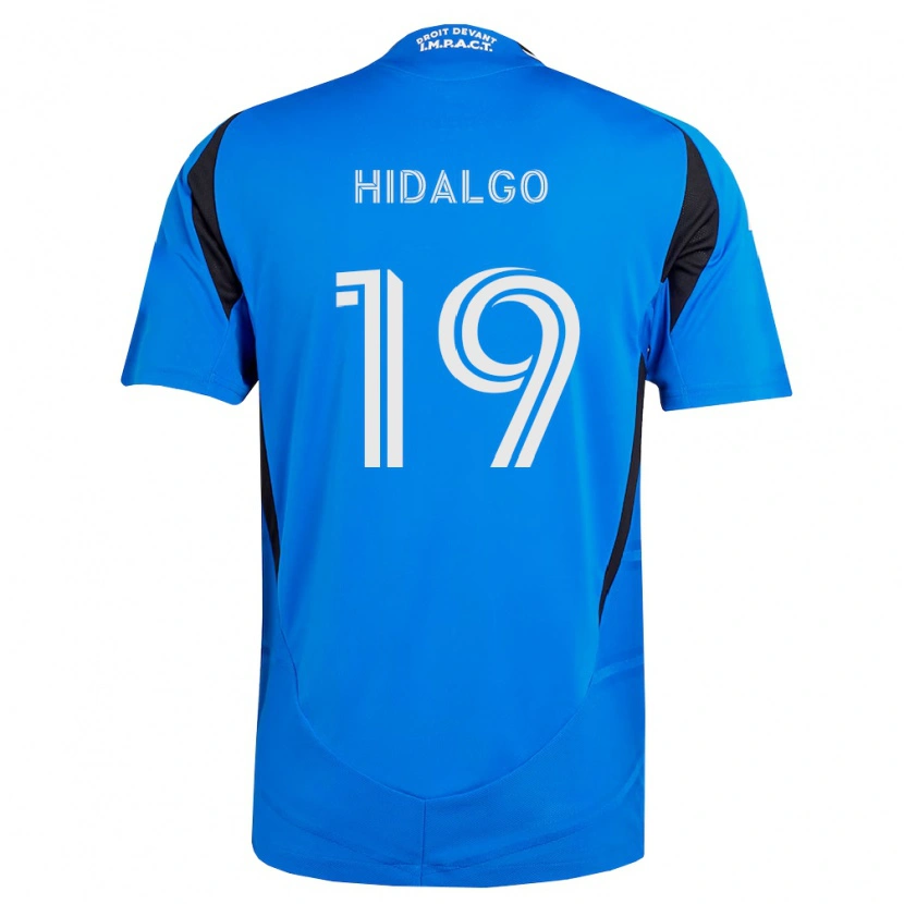 Danxen Kinder Bode Hidalgo #19 Blau Weiß Schwarz Heimtrikot Trikot 2026/27 T-Shirt