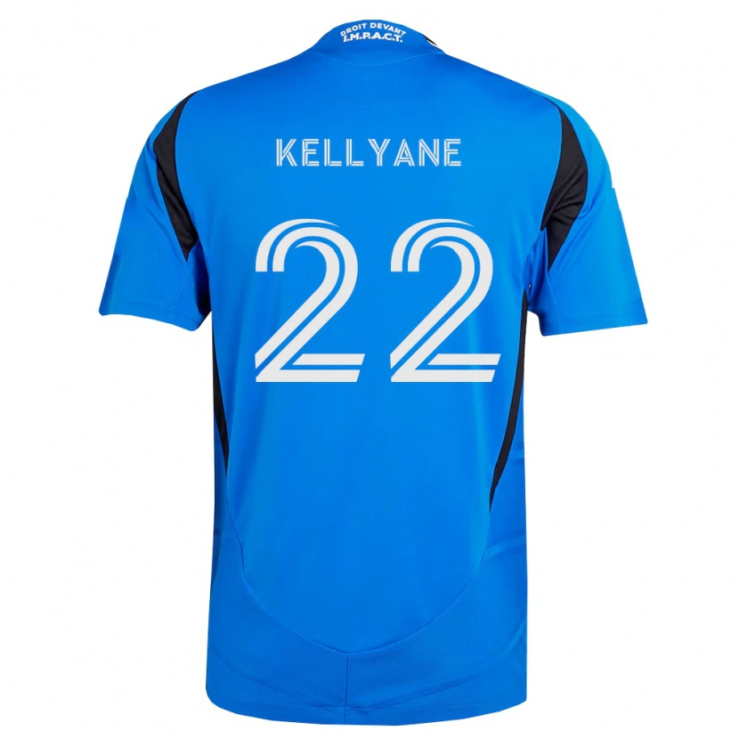Danxen Kinder Dumas Kellyane #22 Blau Weiß Schwarz Heimtrikot Trikot 2026/27 T-Shirt