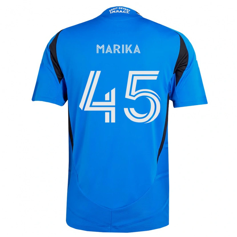 Danxen Kinder Cregheur Marika #45 Blau Weiß Schwarz Heimtrikot Trikot 2026/27 T-Shirt