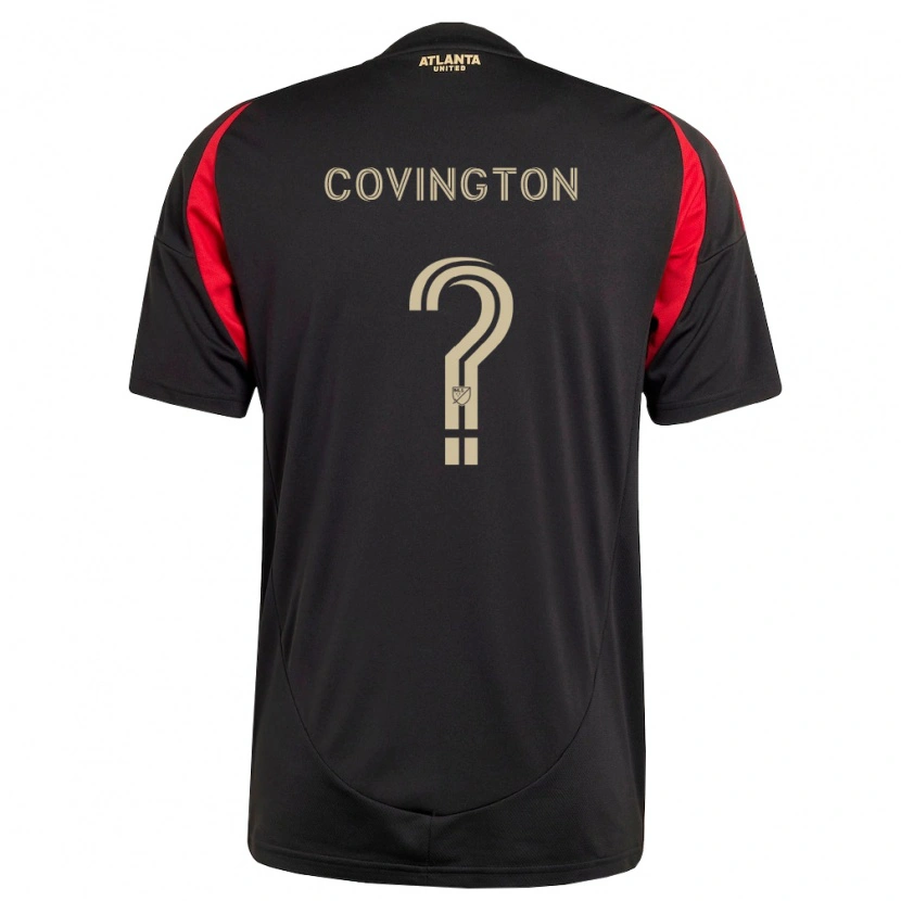 Danxen Kinder Ivory Covington #0 Schwarz Rot Heimtrikot Trikot 2026/27 T-Shirt