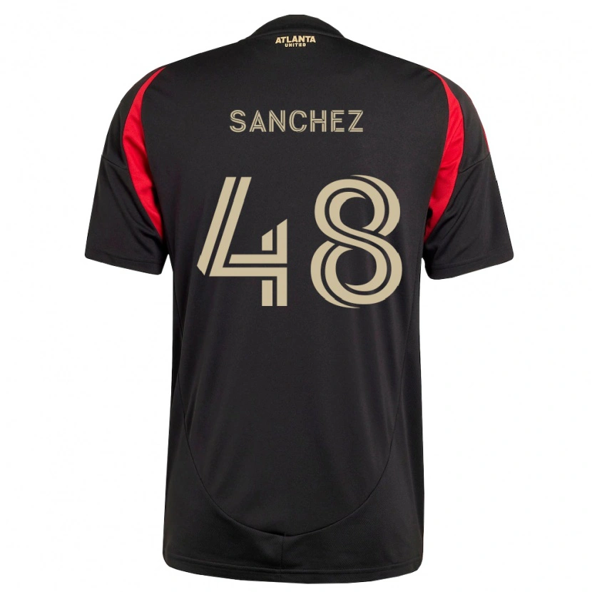 Danxen Kinder Cooper Sanchez #48 Schwarz Rot Heimtrikot Trikot 2026/27 T-Shirt