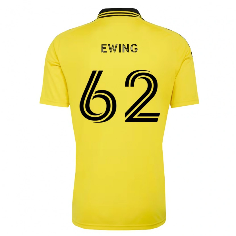 Danxen Kinder Immanuel Ewing #62 Gelb Schwarz Heimtrikot Trikot 2026/27 T-Shirt