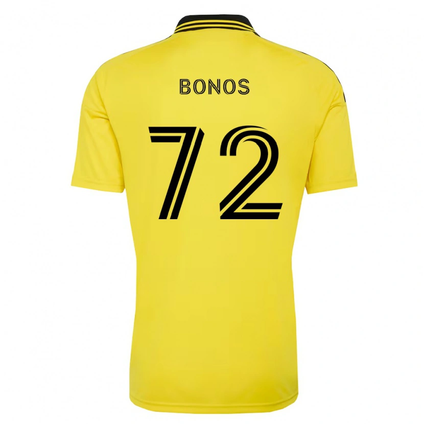 Danxen Kinder Jackson Bonos #72 Gelb Schwarz Heimtrikot Trikot 2026/27 T-Shirt