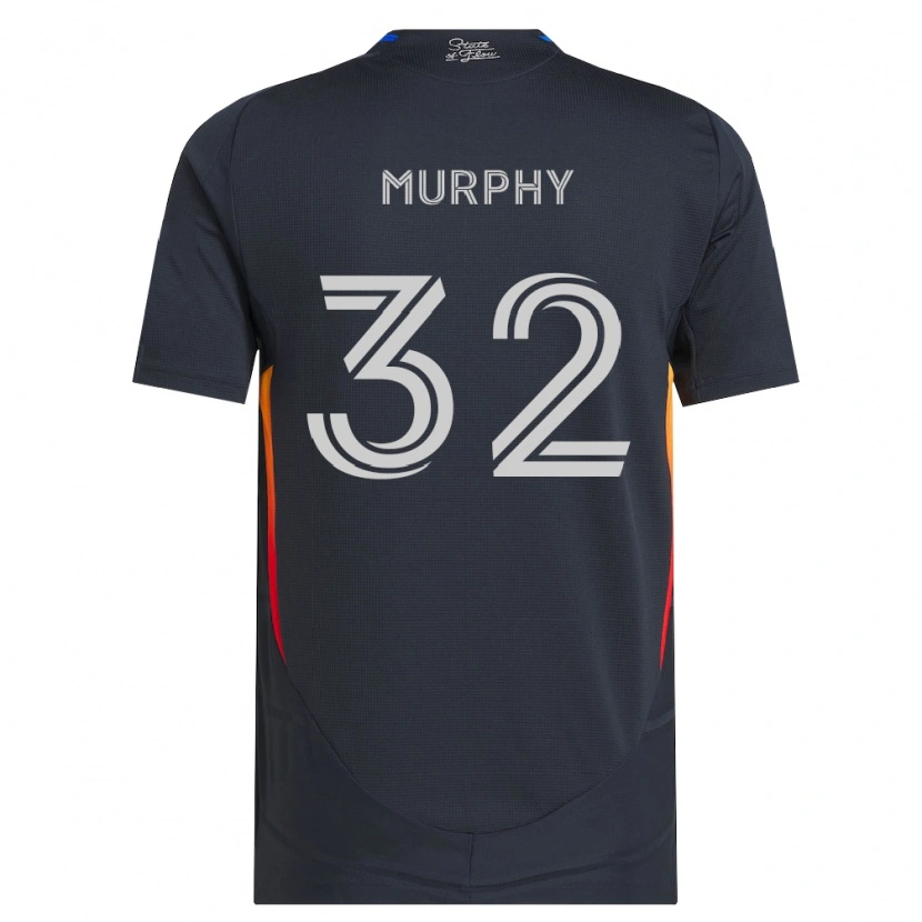 Danxen Kinder Ian Murphy #32 Dunkelgrau Rot Heimtrikot Trikot 2026/27 T-Shirt