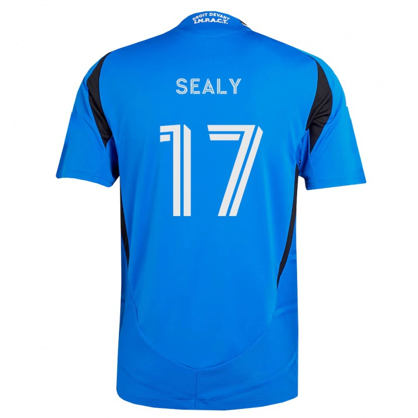 Danxen Kinder Dante Sealy #17 Blau Weiß Schwarz Heimtrikot Trikot 2026/27 T-Shirt