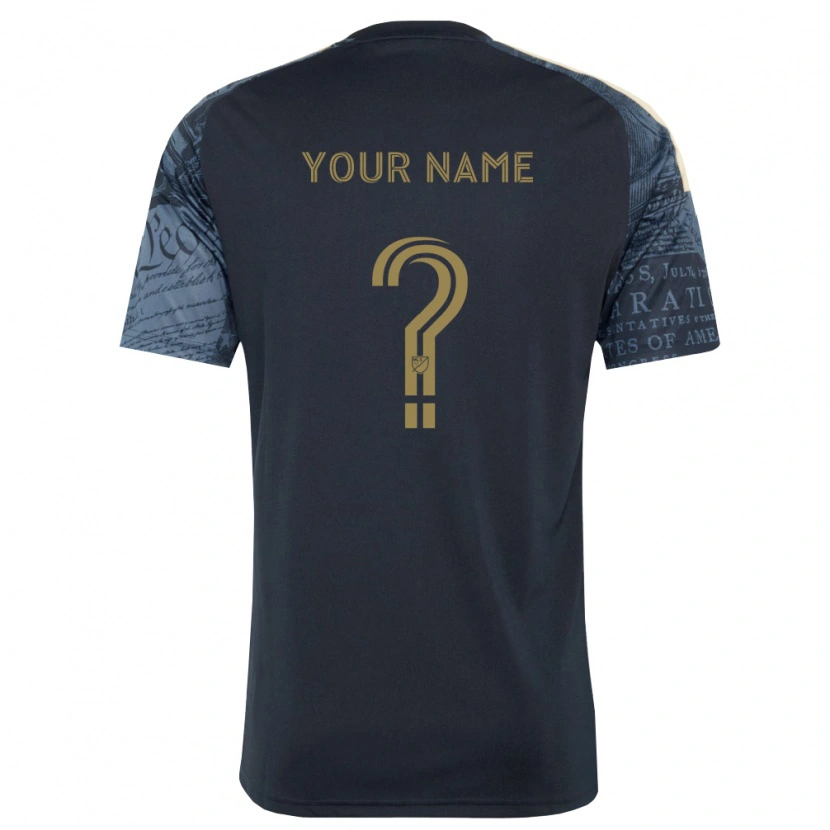 Danxen Kinder Ihren Namen #0 Marineblau Braun Heimtrikot Trikot 2026/27 T-Shirt