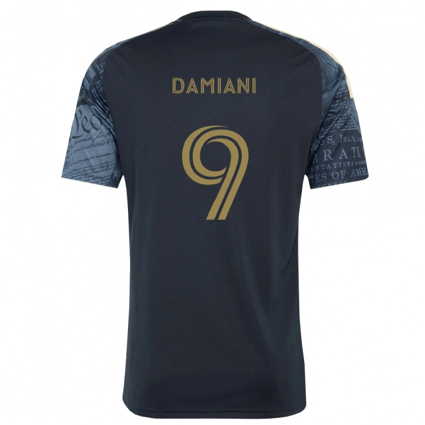 Danxen Kinder Bruno Damiani #9 Marineblau Braun Heimtrikot Trikot 2026/27 T-Shirt