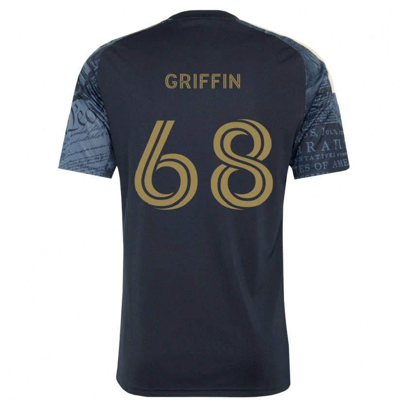Danxen Kinder Jordan Griffin #68 Marineblau Braun Heimtrikot Trikot 2026/27 T-Shirt