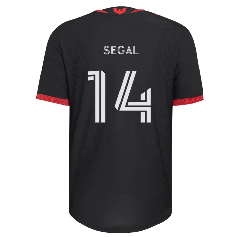 Danxen Kinder Gabriel Segal #14 Schwarz Weiß Rot Heimtrikot Trikot 2026/27 T-Shirt