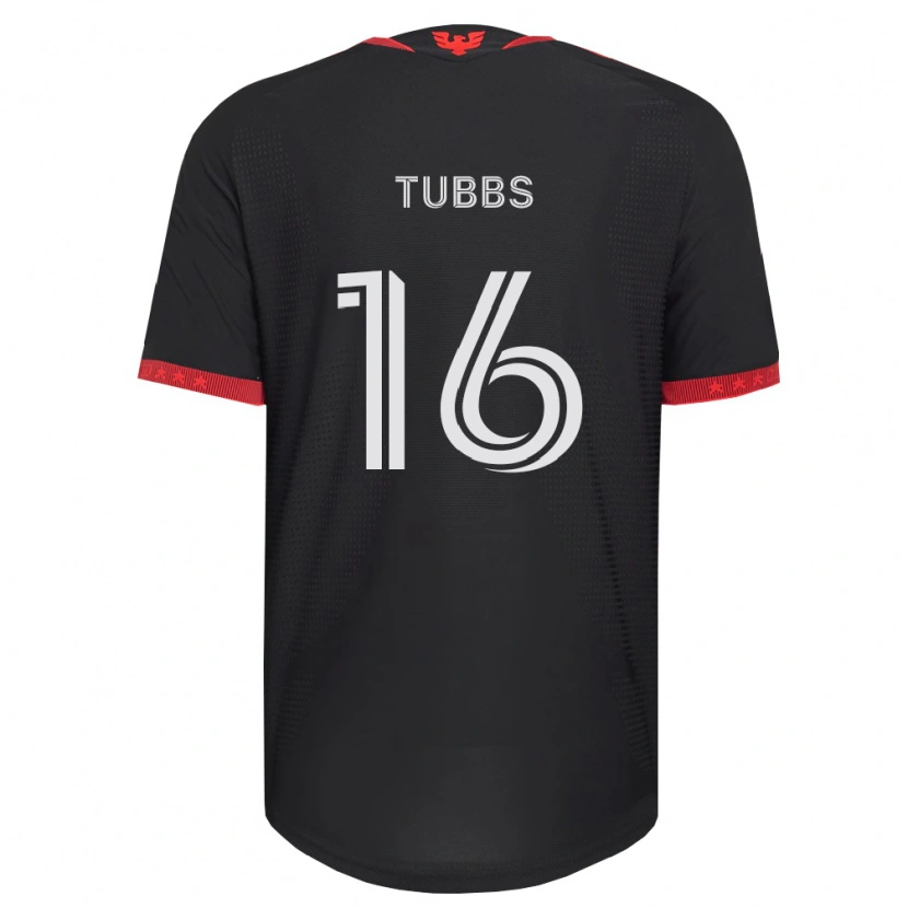 Danxen Kinder Garrison Tubbs #16 Schwarz Weiß Rot Heimtrikot Trikot 2026/27 T-Shirt