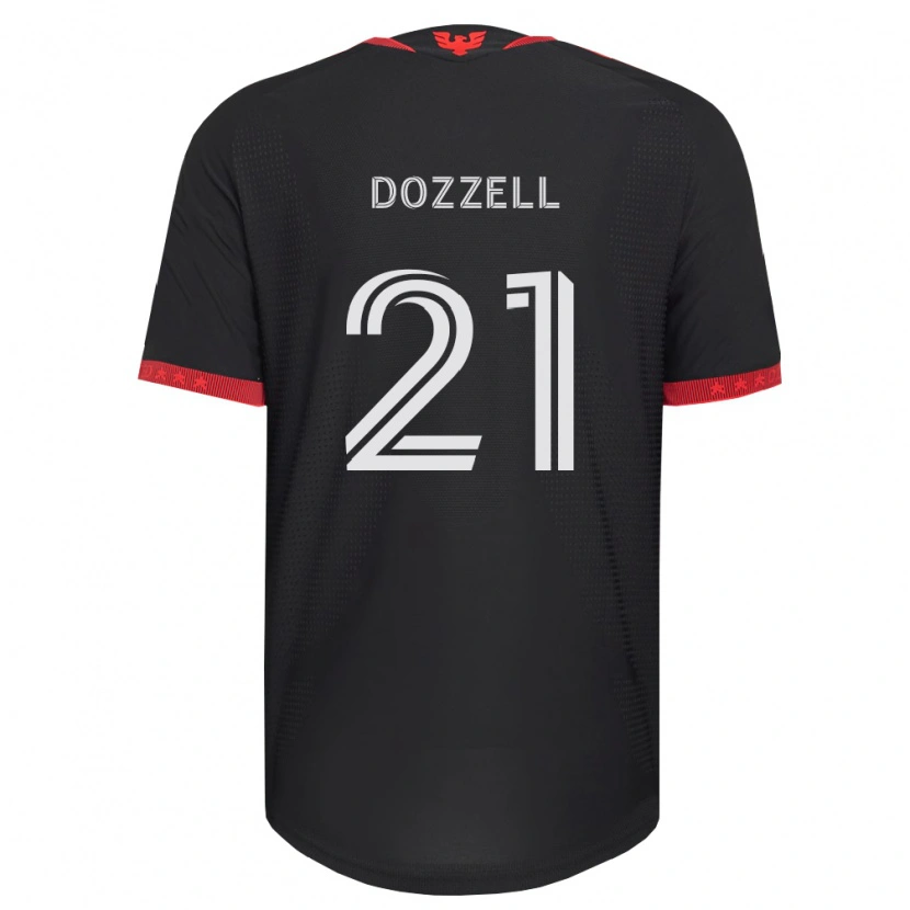Danxen Kinder Andre Dozzell #21 Schwarz Weiß Rot Heimtrikot Trikot 2026/27 T-Shirt