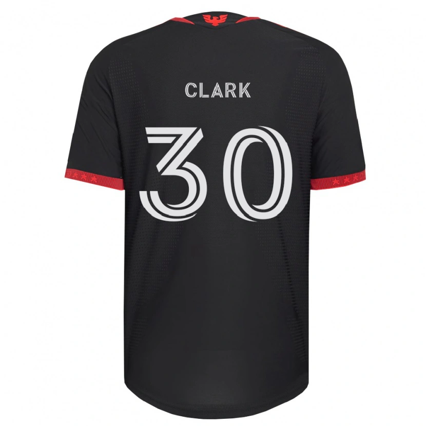 Danxen Kinder Caden Clark #30 Schwarz Weiß Rot Heimtrikot Trikot 2026/27 T-Shirt