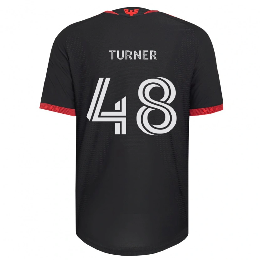 Danxen Kinder Gavin Turner #48 Schwarz Weiß Rot Heimtrikot Trikot 2026/27 T-Shirt