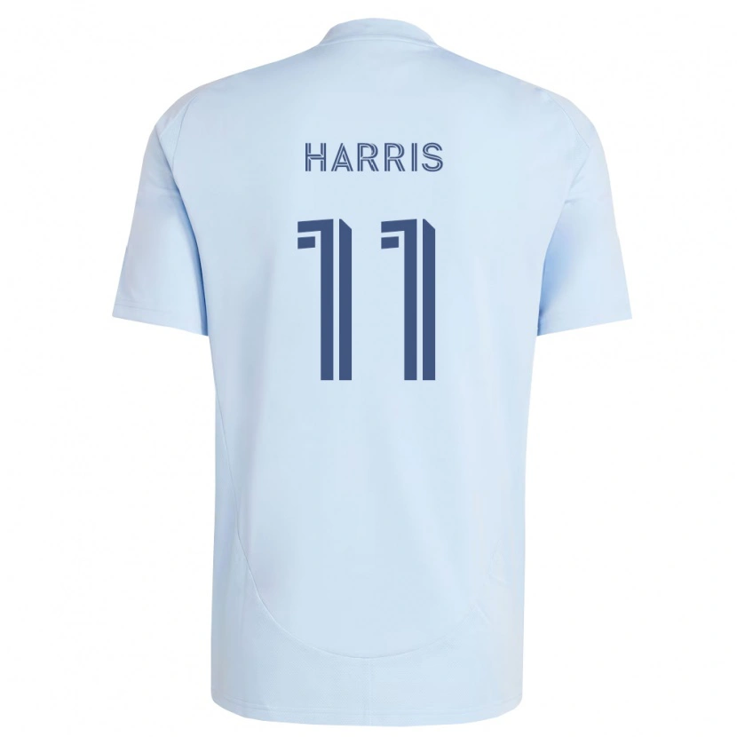 Danxen Kinder Calvin Harris #11 Hellblau Hellgrau Heimtrikot Trikot 2026/27 T-Shirt