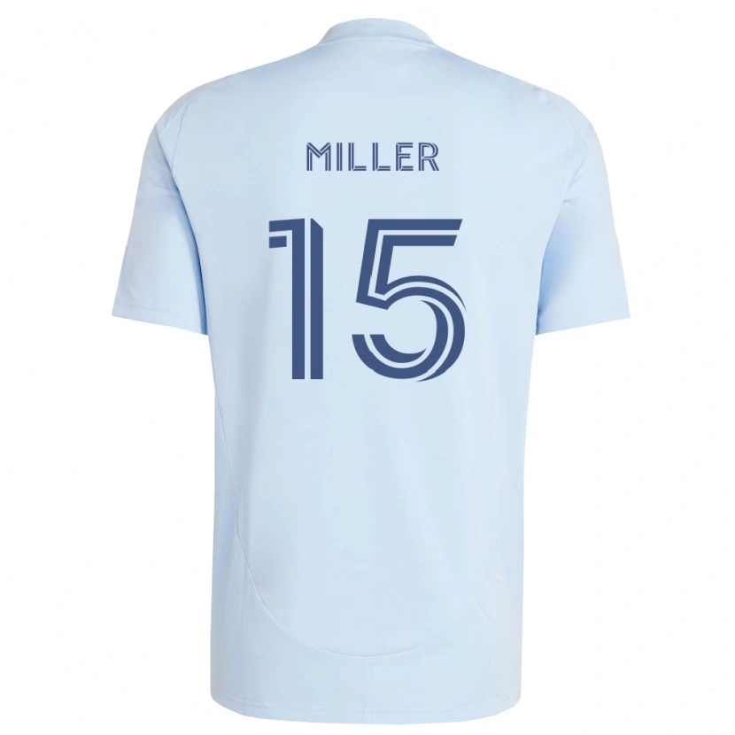 Danxen Kinder Jansen Miller #15 Hellblau Hellgrau Heimtrikot Trikot 2026/27 T-Shirt