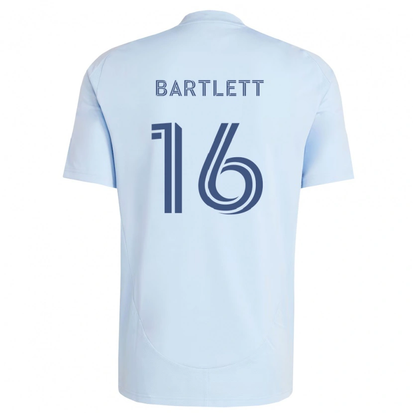 Danxen Kinder Jacob Bartlett #16 Hellblau Hellgrau Heimtrikot Trikot 2026/27 T-Shirt