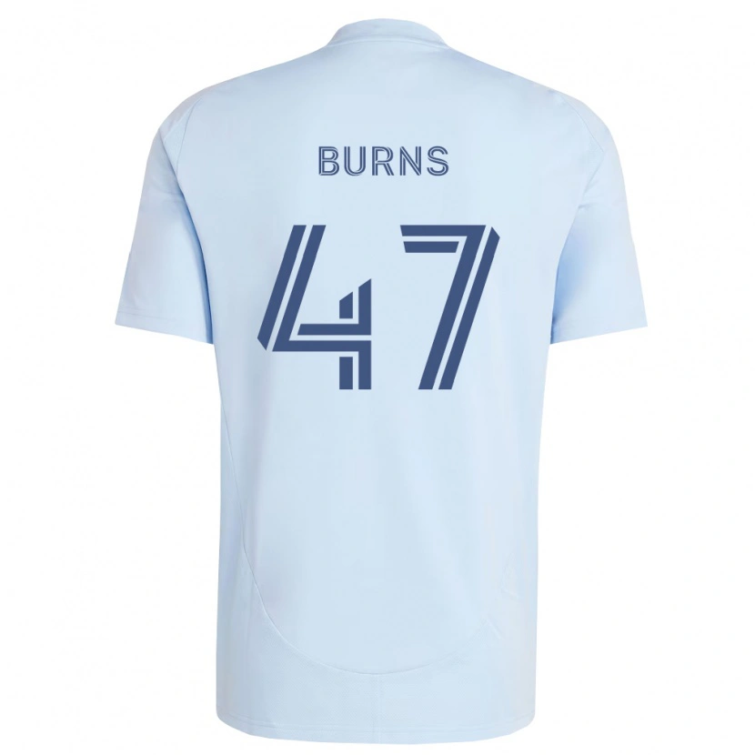 Danxen Kinder Trevor Burns #47 Hellblau Hellgrau Heimtrikot Trikot 2026/27 T-Shirt