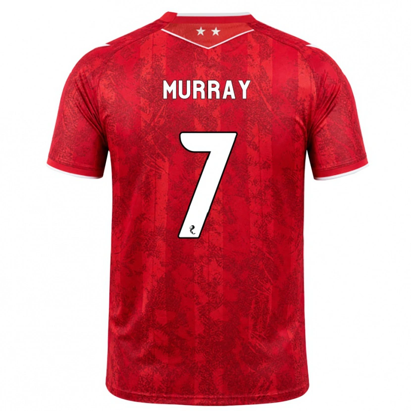 Danxen Kinder Phoebe Murray #7 Rot Weiß Heimtrikot Trikot 2026/27 T-Shirt