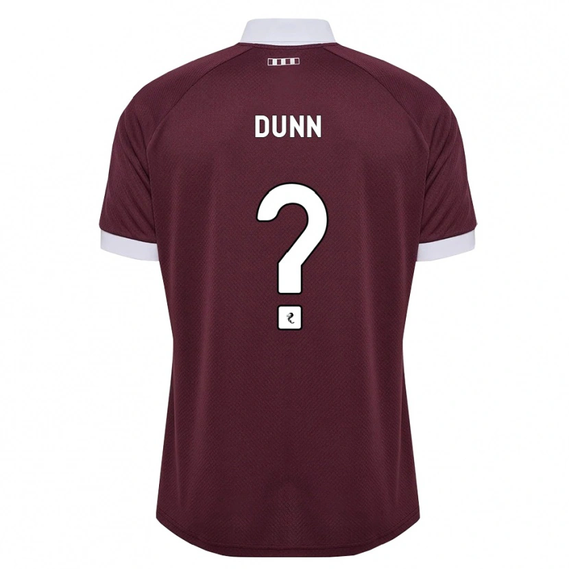 Danxen Kinder Alexander Dunn #0 Burgunder Weiß Heimtrikot Trikot 2026/27 T-Shirt
