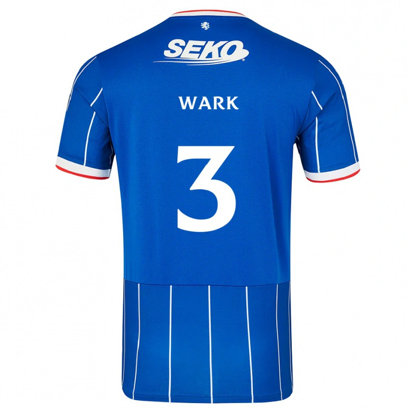 Danxen Kinder Lyle Wark #3 Rot Blau Weiß Heimtrikot Trikot 2026/27 T-Shirt