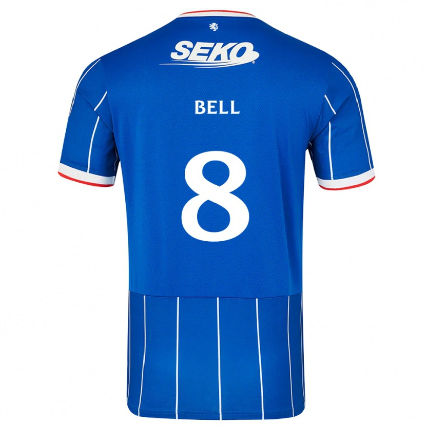 Danxen Kinder Cameron Bell #8 Rot Blau Weiß Heimtrikot Trikot 2026/27 T-Shirt