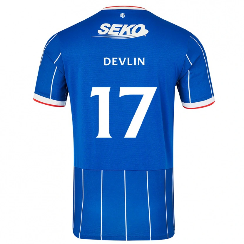 Danxen Kinder Cammy Devlin #17 Rot Blau Weiß Heimtrikot Trikot 2026/27 T-Shirt