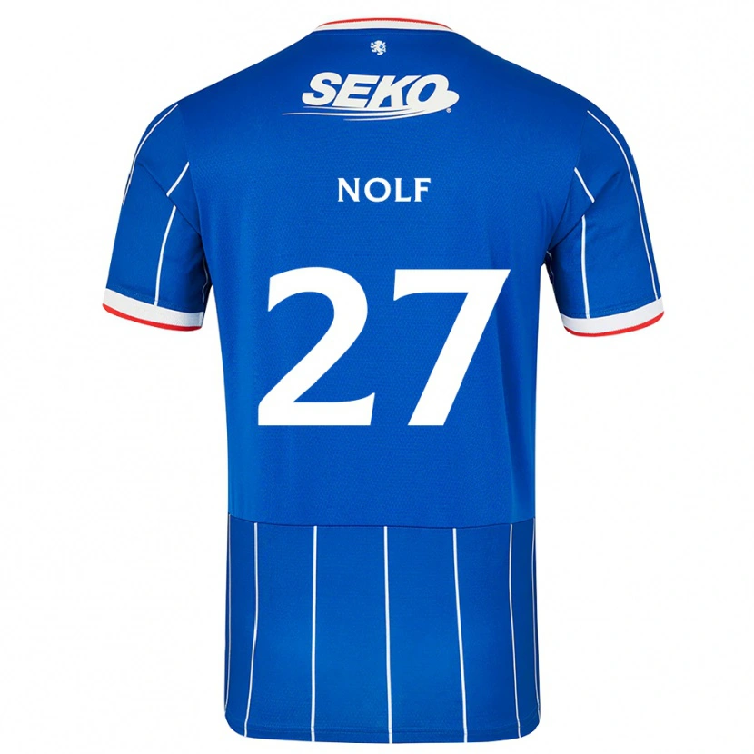 Danxen Kinder Madeline Nolf #27 Rot Blau Weiß Heimtrikot Trikot 2026/27 T-Shirt