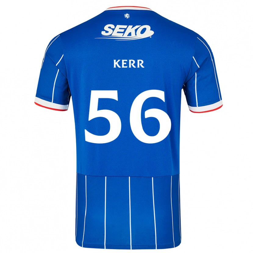 Danxen Kinder Arran Kerr #56 Rot Blau Weiß Heimtrikot Trikot 2026/27 T-Shirt
