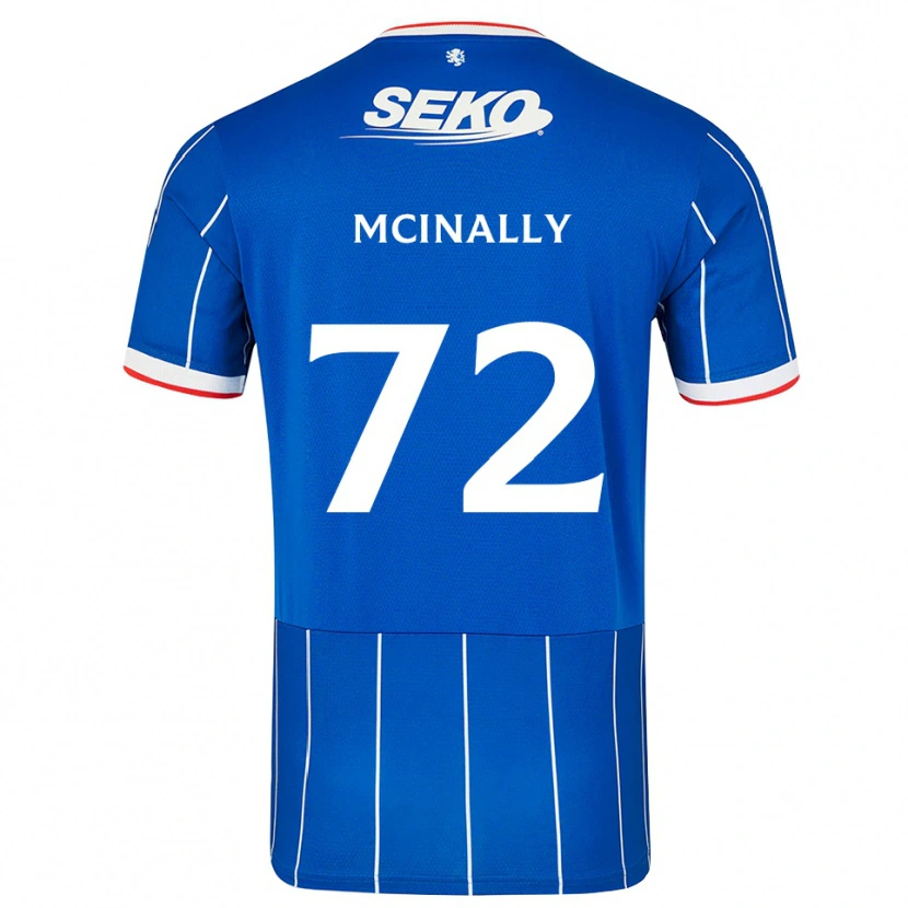 Danxen Kinder Darren Mcinally #72 Rot Blau Weiß Heimtrikot Trikot 2026/27 T-Shirt