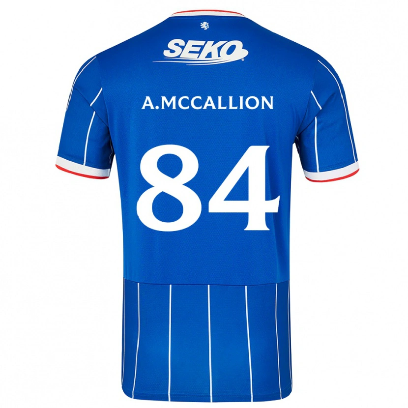 Danxen Kinder Aiden Mccallion #84 Rot Blau Weiß Heimtrikot Trikot 2026/27 T-Shirt