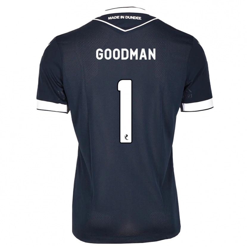 Danxen Kinder Owen Goodman #1 Mitternachtsblau Weiß Heimtrikot Trikot 2026/27 T-Shirt