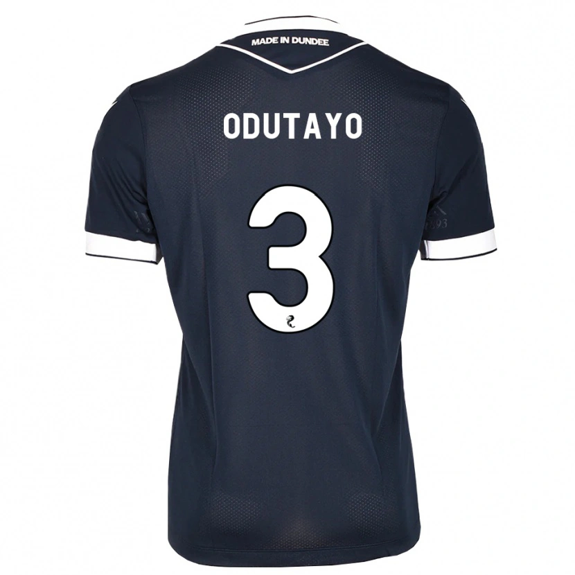 Danxen Kinder Idris Odutayo #3 Mitternachtsblau Weiß Heimtrikot Trikot 2026/27 T-Shirt