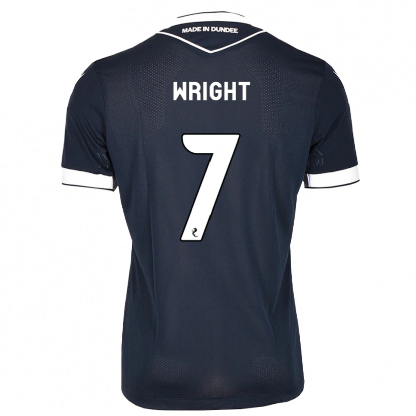Danxen Kinder Drey Wright #7 Mitternachtsblau Weiß Heimtrikot Trikot 2026/27 T-Shirt