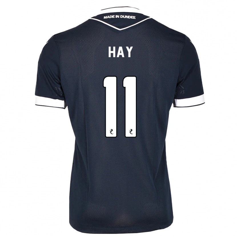 Danxen Kinder Ashley Hay #11 Mitternachtsblau Weiß Heimtrikot Trikot 2026/27 T-Shirt