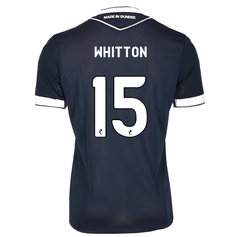 Danxen Kinder Jamie Whitton #15 Mitternachtsblau Weiß Heimtrikot Trikot 2026/27 T-Shirt