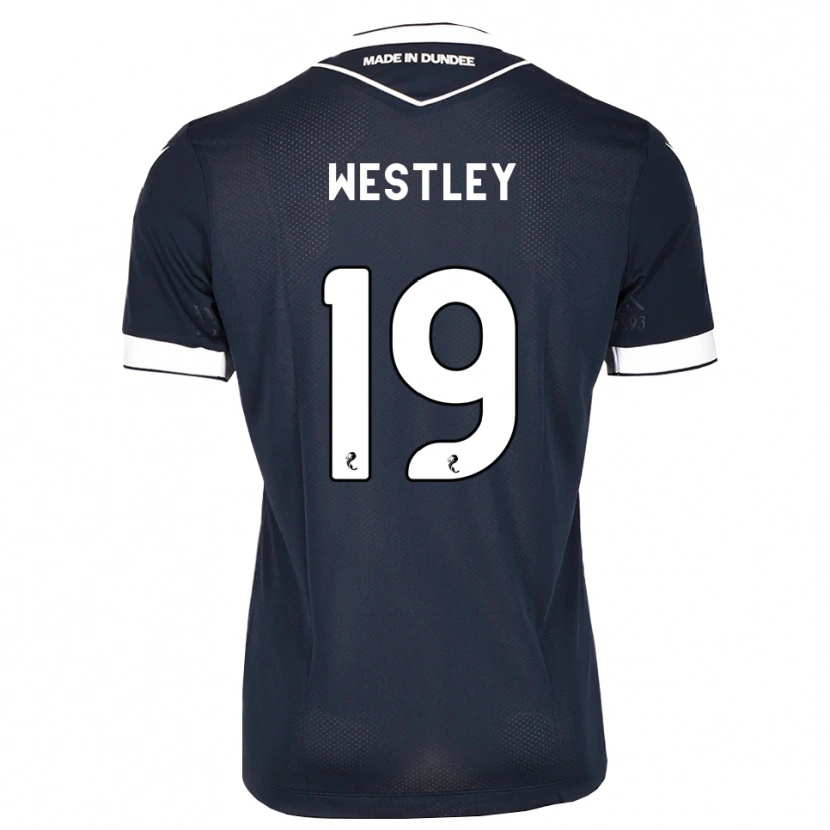 Danxen Kinder Joe Westley #19 Mitternachtsblau Weiß Heimtrikot Trikot 2026/27 T-Shirt