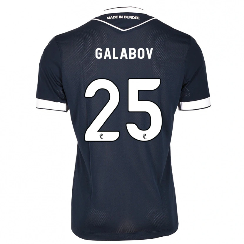 Danxen Kinder Plamen Galabov #25 Mitternachtsblau Weiß Heimtrikot Trikot 2026/27 T-Shirt