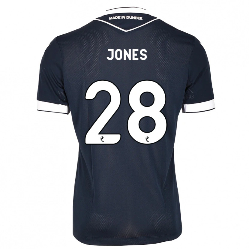 Danxen Kinder Callum Jones #28 Mitternachtsblau Weiß Heimtrikot Trikot 2026/27 T-Shirt