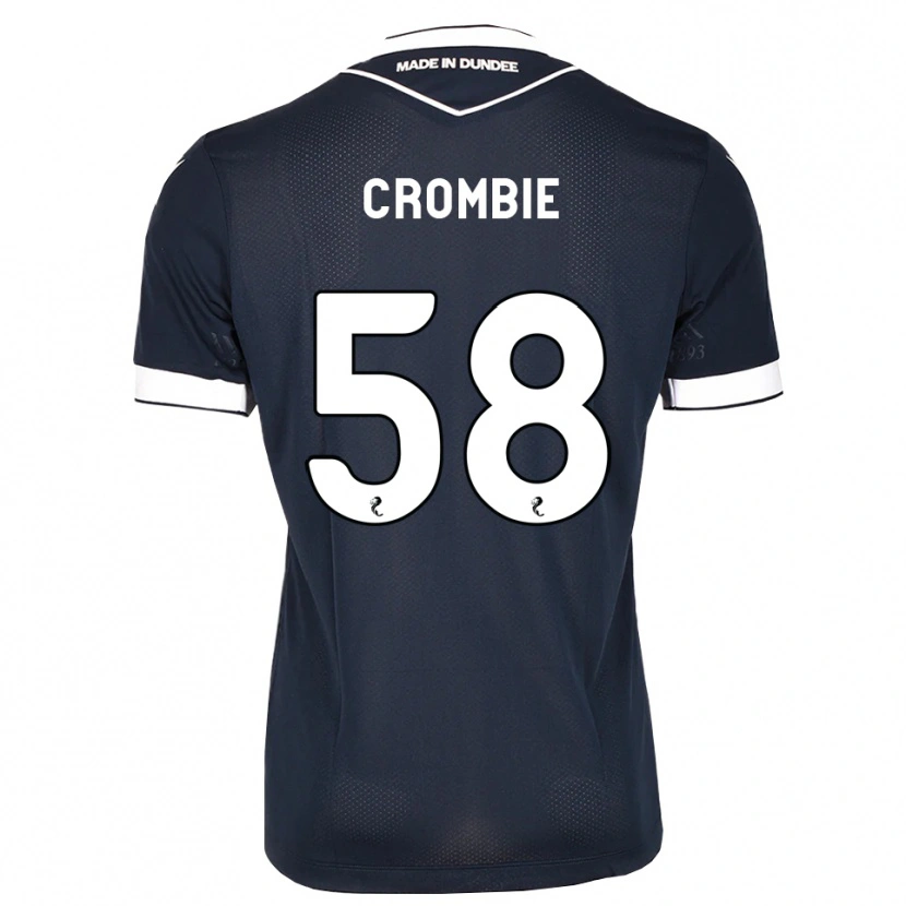 Danxen Kinder Ethan Crombie #58 Mitternachtsblau Weiß Heimtrikot Trikot 2026/27 T-Shirt