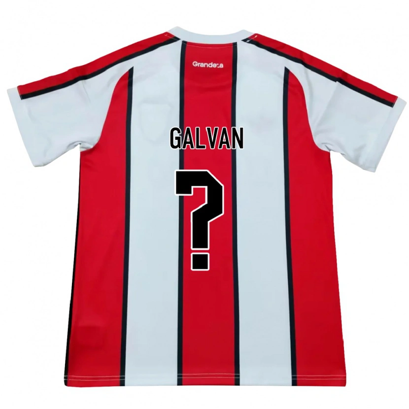 Danxen Kinder Tomas Galvan #0 Weiß Rot Schwarz Auswärtstrikot Trikot 2026/27 T-Shirt
