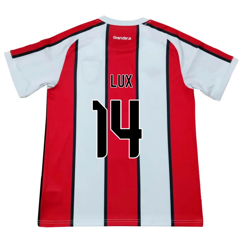 Danxen Kinder German Lux #14 Weiß Rot Schwarz Auswärtstrikot Trikot 2026/27 T-Shirt