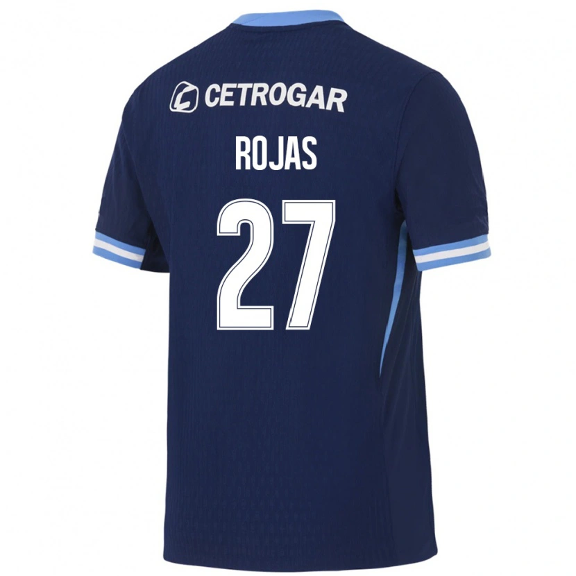 Danxen Kinder Gabriel Rojas #27 Königsblau Hellblau Weiß Auswärtstrikot Trikot 2026/27 T-Shirt