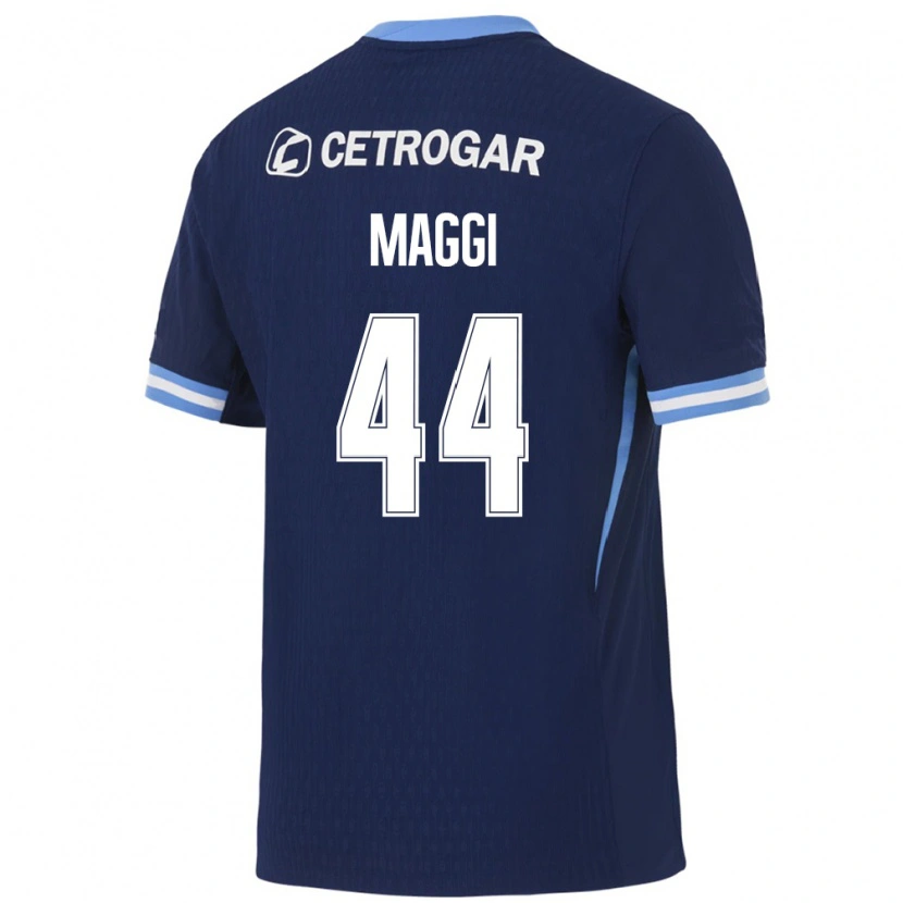 Danxen Kinder Ivan Maggi #44 Königsblau Hellblau Weiß Auswärtstrikot Trikot 2026/27 T-Shirt