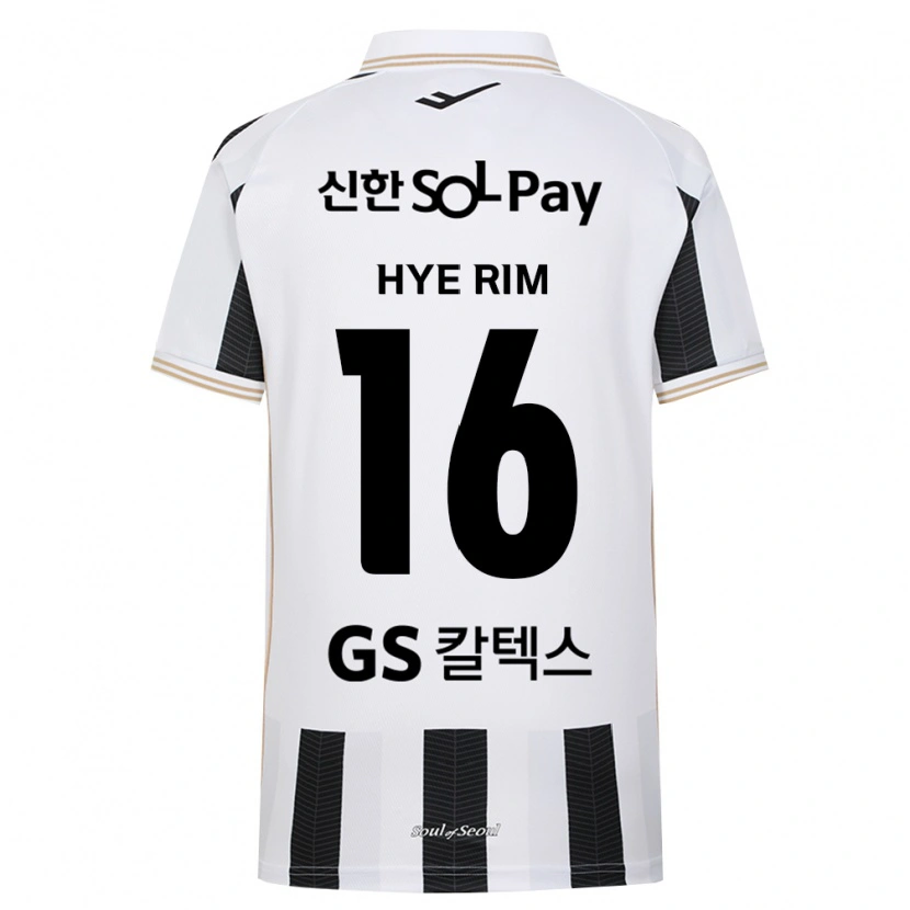 Danxen Kinder Hye-Rim Kang #16 Schwarz Weiß Auswärtstrikot Trikot 2026/27 T-Shirt